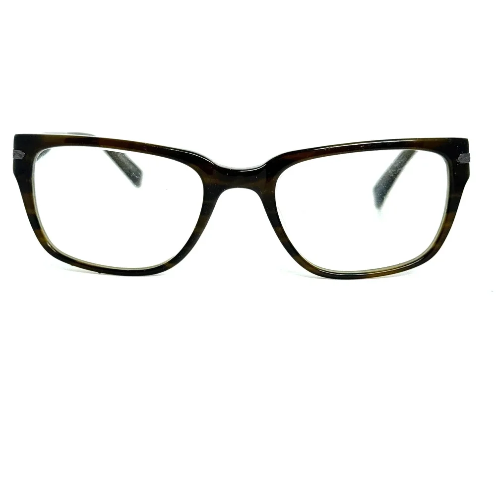 John Varvatos Eyeglasses V350 UF Olive‎ Rectangular Frame Japan 55-20-145 H17949